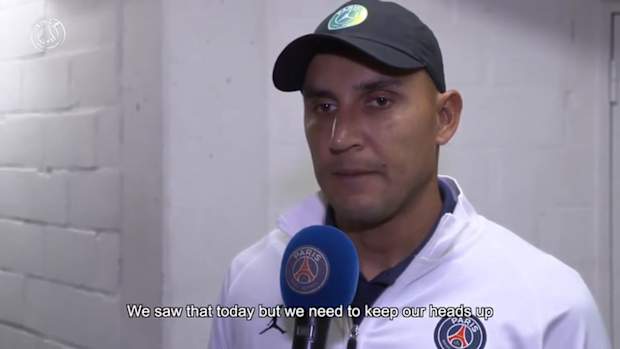 Keylor Navas : "we need to keep our heads up"